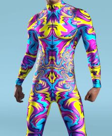 3D Digital Printed Cosplay One-piece Costume (Option: VV046-Children S 120cm)