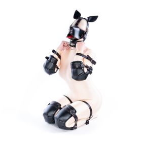 Self-bound Dog Slave  Training Bondage (Option: Two persons)