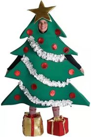 Stage Performance Christmas Tree Doll Clothes (Option: Green With Booties-Free Size)