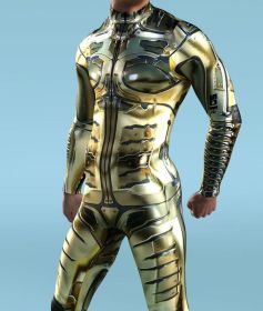 3D Digital Printed Cosplay One-piece Costume (Option: VV043-Children M 130cm)