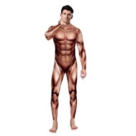 Cosplay Digital Printing Pattern One-piece Men (Option: B142 318-L)