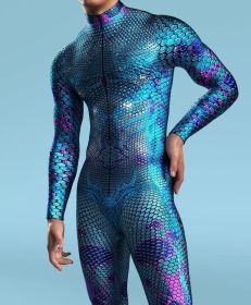 3D Digital Printed Cosplay One-piece Costume (Option: VV053-Adult XL)