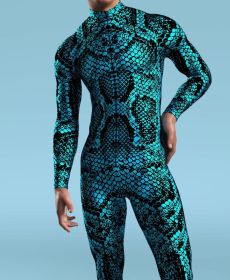 3D Digital Printed Cosplay One-piece Costume (Option: VV051-Adult 4XL)